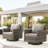 Ingvald Patio Wicker Rattan Swivel Rocking Outdoor Lounge Accent Chair (Set of 2)-1160762521-1171790447