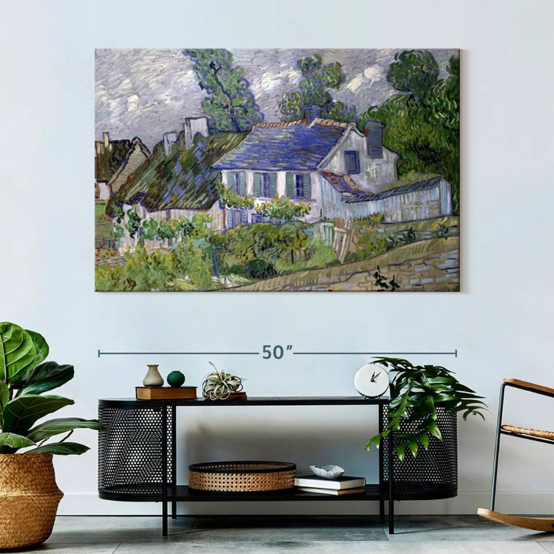 Alvord House At Auvers, H 34 po x l 51 po