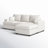 Alden 100" W Reversible Sectional with Down-Filled Cushions-1664948562