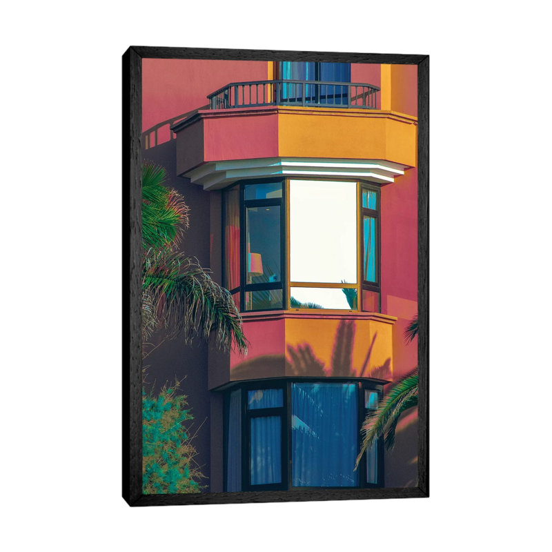 Wine And Cheese by Nathan Head - Print on Canvas, 66.04cm H x 45.72cm W x 3.81cm D, Black Framed