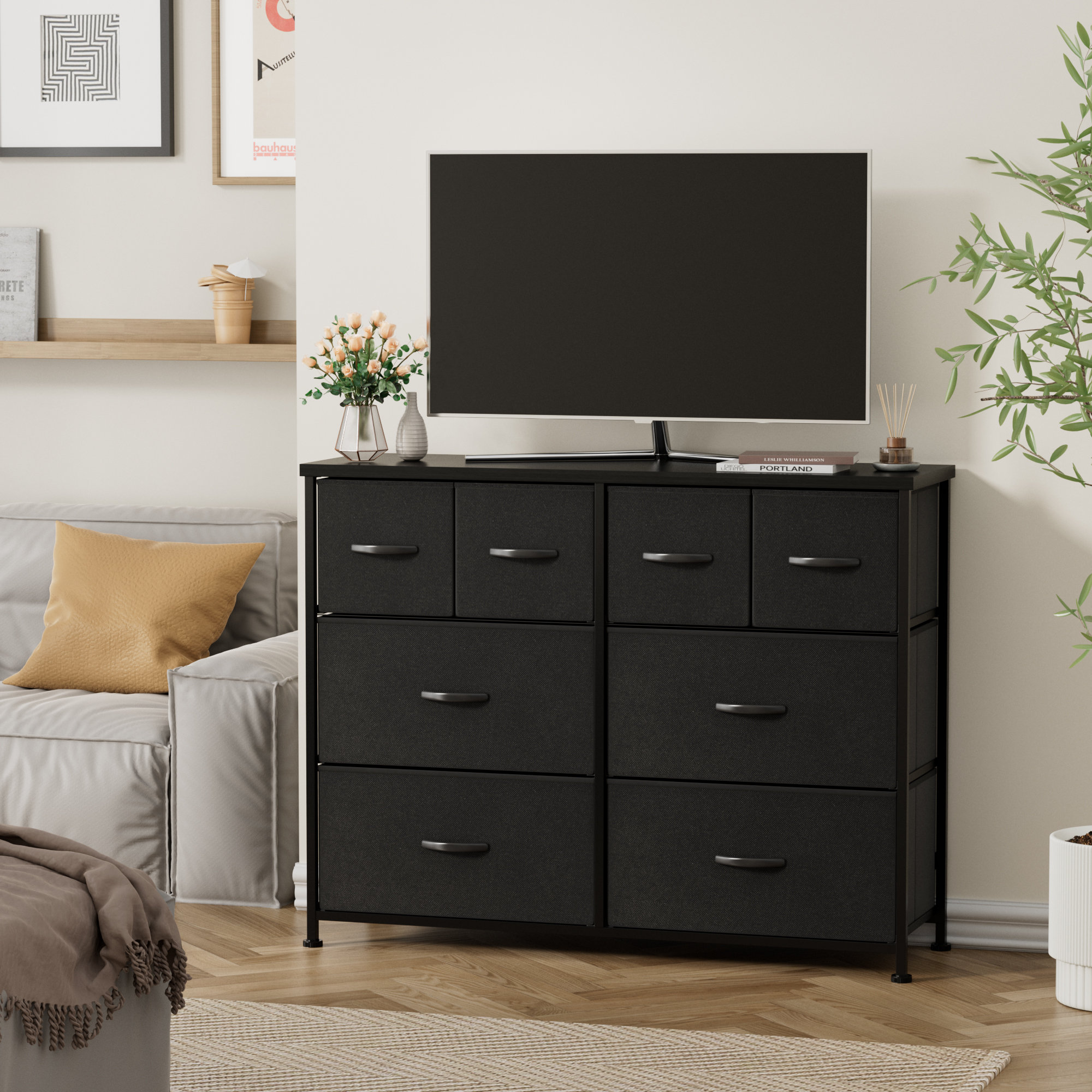 Ebern Designs Breaja 8 - Drawer Dresser | Wayfair