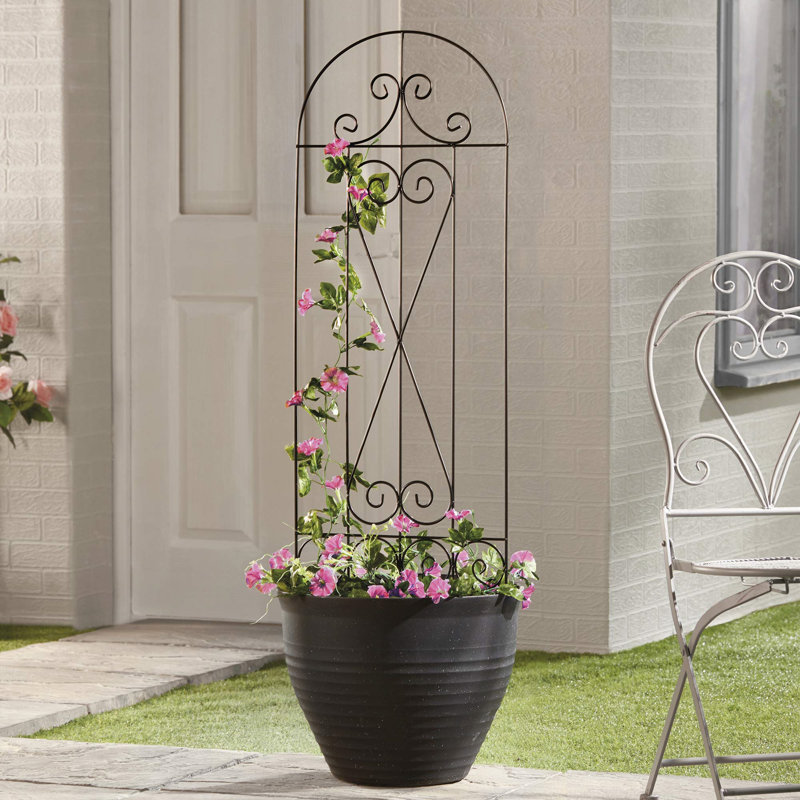 120cm H x 40cm W Metal Arched
