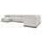 Bernhardt Parker 5-Piece Left Facing Fabric Sectional-125963575
