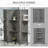4-Panel Folding Room Divider