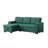 L-Shaped Convertible Sofa Bed With Storage-362949186