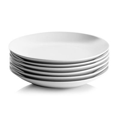 Assiette à salade coupée 7,5 po Jaion, ensemble de 6