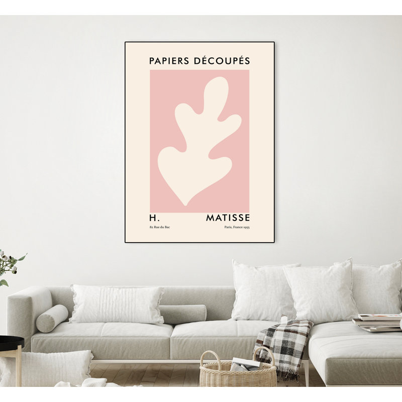 Papiers Découpers Iv' Framed Canvas, 24" H x 18" W