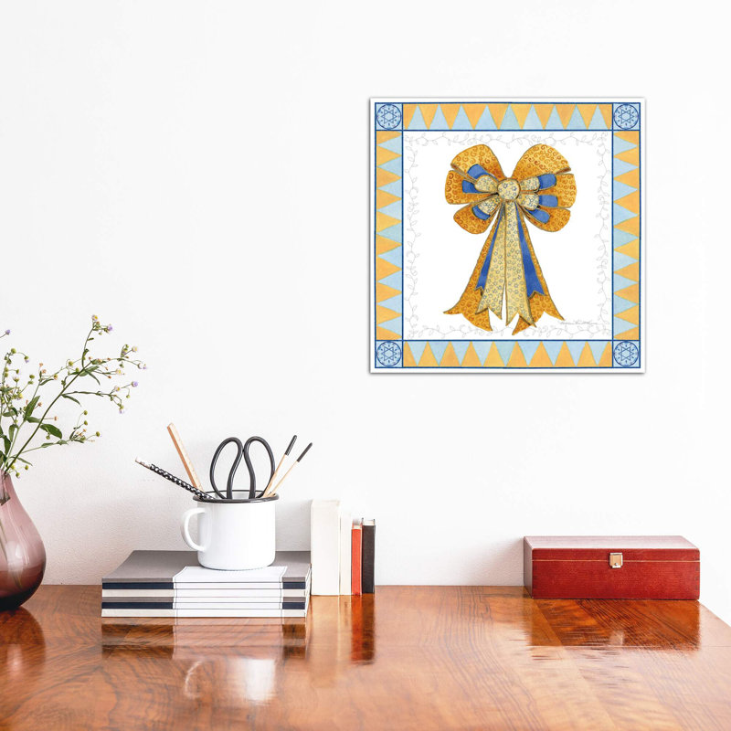Celebrating Hanukkah IV by Kathleen Parr McKenna - Wrapped Canvas Print, 45.72 cm H x 45.72 cm W x 1.91 cm D