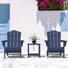 Wolak Foldable Outdoor Adirondack Chair