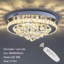 Hunter Glass LED Flush Mount