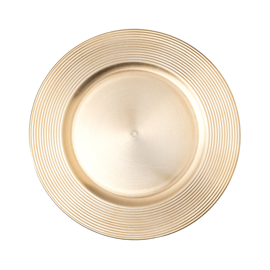 24 Piece Charger Set (Set of 24) The Party Aisle™ 