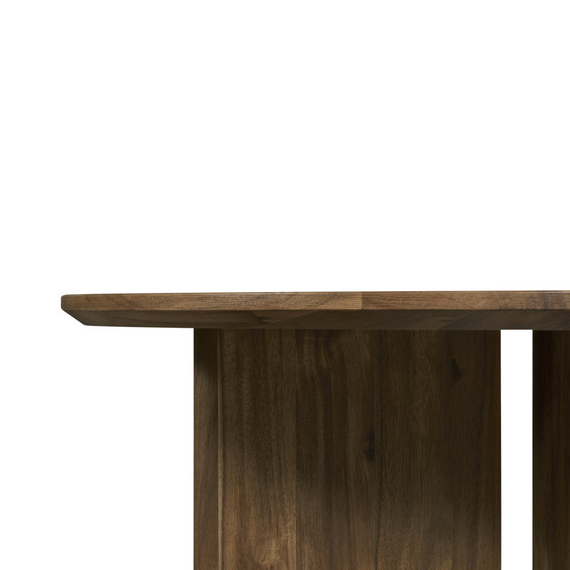 Hai 39" Round Acacia Wood Coffee Table