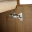 Meuble-lavabo autoportant 48 po avec lavabo double, charnière de porte à fermeture douce