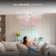 42 in. Ceiling Fan with LED Light, Remote Control, WhisperQuiet DC Motor, 6 Speeds, Reversible Blades