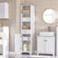 Aaleeyah Freestanding Linen Cabinet-806026203