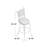 Haynie Eye-catching Metal Counter & Bar Stool with Faux Leather Cushioned Swivel Seat-46217051