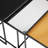Emiliana Glass Top End Table Set End Table