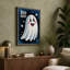 Cheerful Halloween Ghost Novelty - Wrapped Canvas-1445683057-1445683062