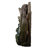 Organic Forest Stream Outdoor Water Fountain with Cool Glow Lighting and Adjustable Flow