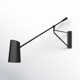 Eros Single Light Steel Dimmable LED Swing Arm Sconce