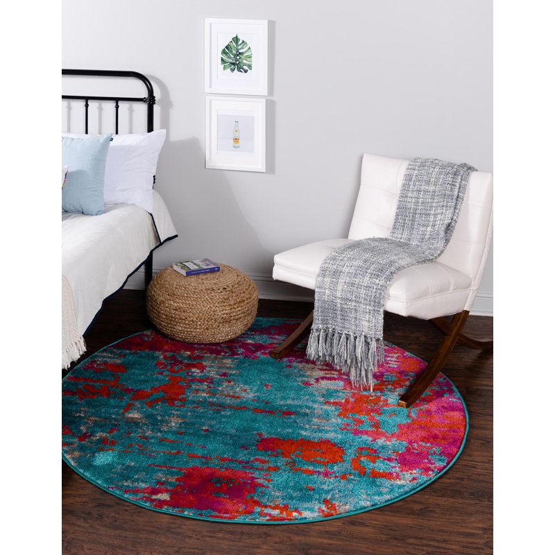 Tapis, Rond 5 pi 3 po