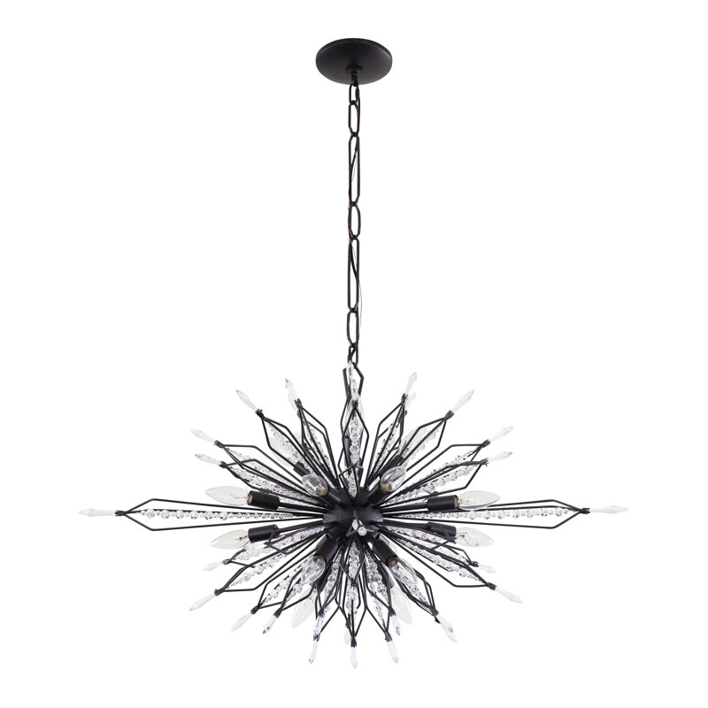 Luminaire suspendu sphérique Spoutnik 16 lumières Orbital