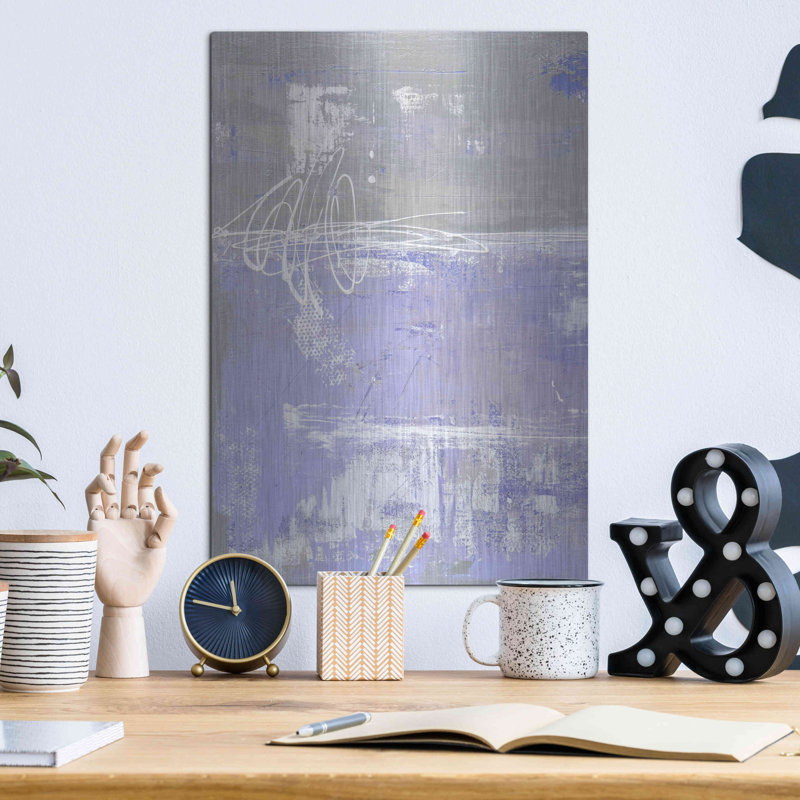 Art mural en métal Wrought Studio ™ «Valley Mist I» par Erin Ashley, H 16 po x l 12 po