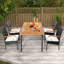 Chaise de patio avec coussin Anatolij