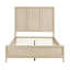 Mobilier de chambre à coucher contemporain à panneau en bois 1pc