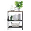 15.7'' W Manufactured Wood Storage Rack