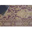 Contemporary hand-knotted New Zealand Wool Eggplant Area Rug
