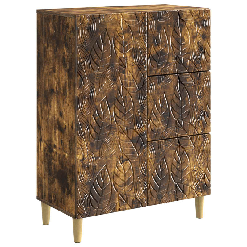 66cm Sideboard, Smoked Oak