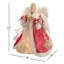 12'' Handmade Fabric Lighted Tree Topper