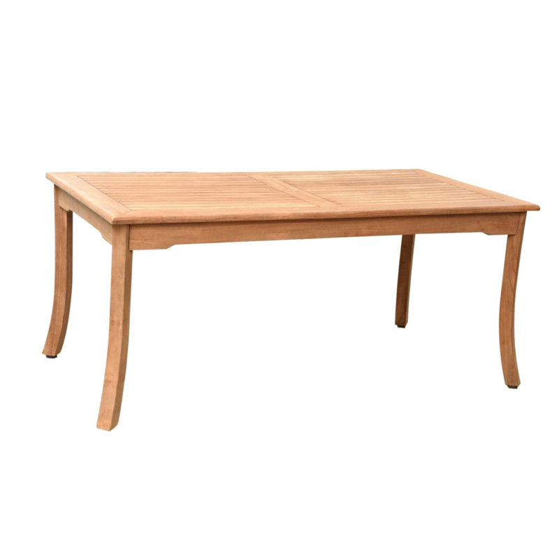 Leveb Outdoor 6 - Piece Teak Dining Set