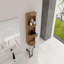 Support de rangement mural de 12 po pour salle de bain 12 po-19490690