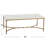 Libertine Genuine Marble and Metal Coffee Table-63189034