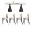 Combinaison de table et chaises French Rock-108570010