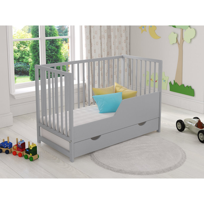 Krull Cot Bed, Grey