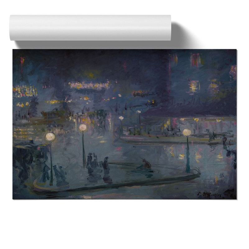 Rome at Night by Theodore Earl Butler - Frameless Print, 30cm H x 42cm W x 0.1cm D