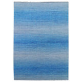 Riddhi One-of-a-Kind Rectangle 10'0" X 14'3" New Age Area Rug in Blue
