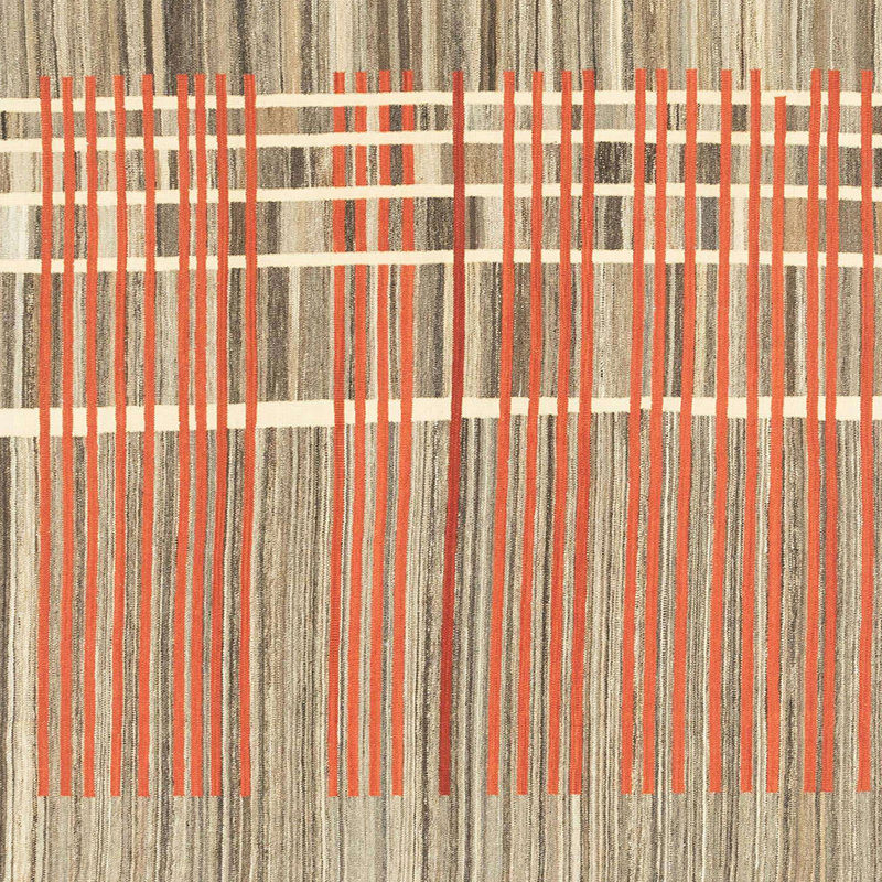 Abstract Indoor Rug, Square 6'