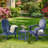 Adirondack Square Outdoor Side Table  Pool Composite Patio Table HDPE End Tables For Backyard Pool  Indoor Companion Easy Maintenance & Weather Resistant-1035592161