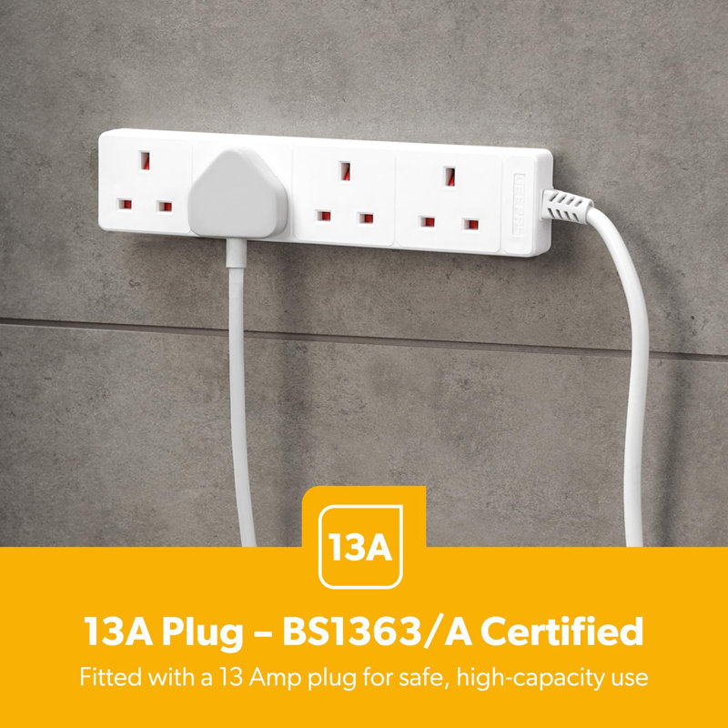 4 Gang Extension Lead