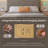 Velvet Upholstered Platform Bed With Metal-Framed Headboard, Dual Wall Lamps And Bedside Tables, No Box Spring Needed-997239348-997239349
