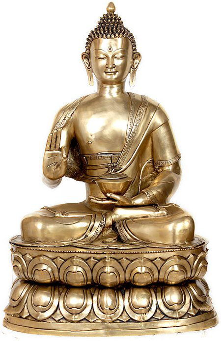 Religious & Spiritual Statue, Gold