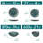 vancasso 16-Piece Petal Ceramic Dinnerware Set for 4, Stackable, Microwave & Dishwasher Safe-135150890