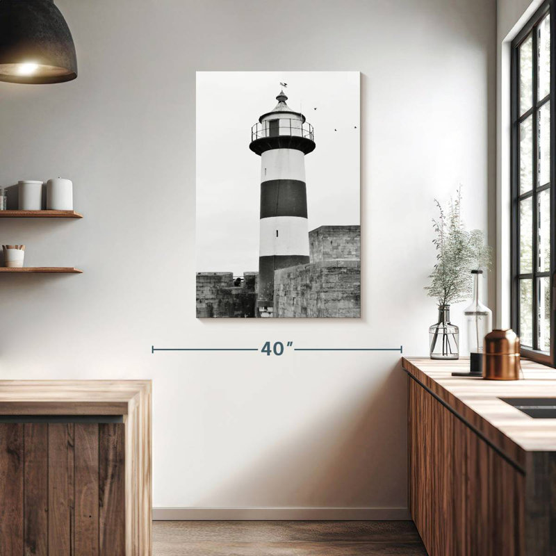 Phare du château Aletra Southsea, H 39 po x l 26 po