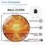 Horloge murale 12 po Sunset