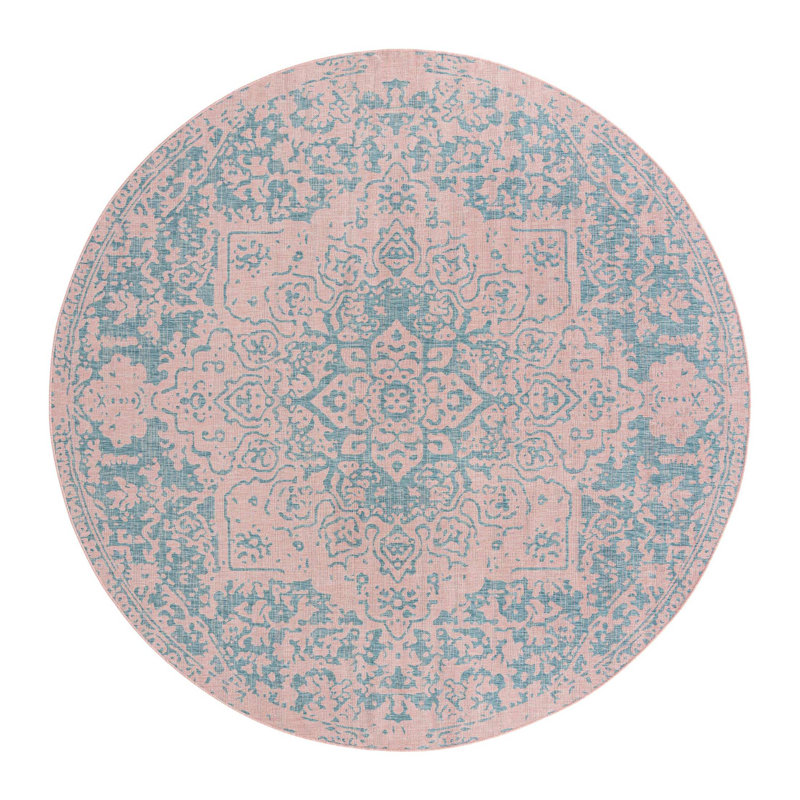 Tapis intérieur / extérieur Jill Zarin, Rond 10 pi 8 po
