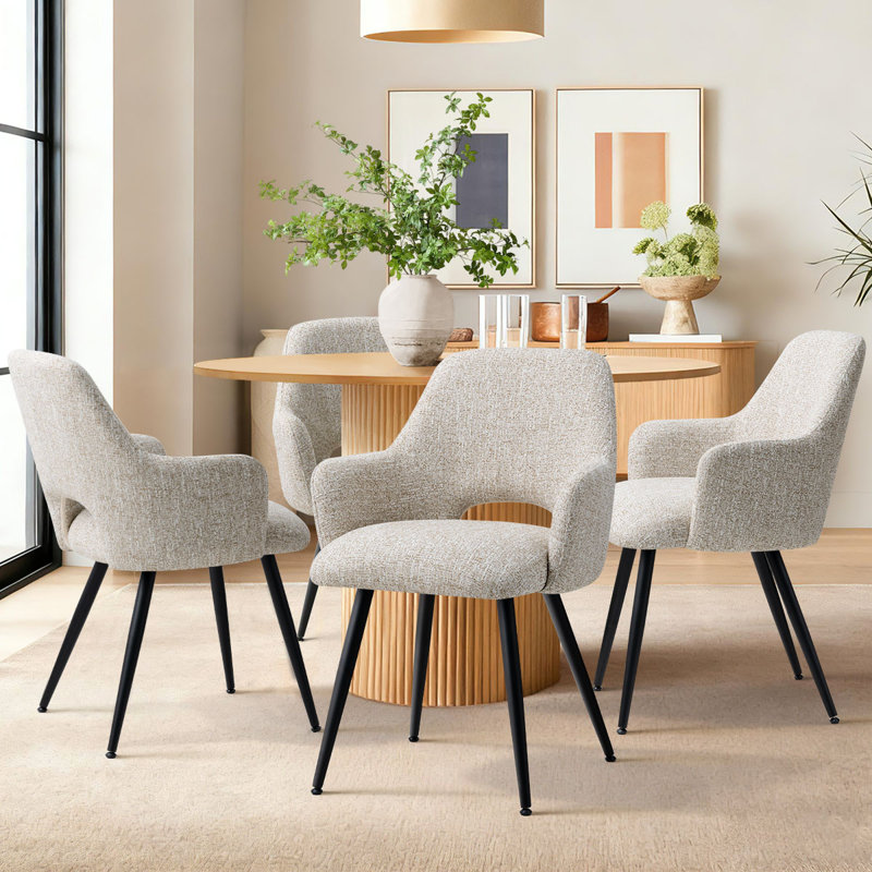 Fauteuils rembourrés l 23 po Matsuichi, Gruau
